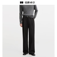 伯爵卓尔 Earl Joel 通勤休闲裤男士直筒西装长裤子 托斯卡纳