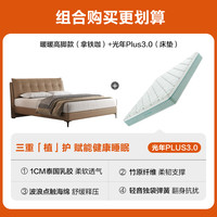 喜临门真皮双人大床现代简约风主卧卧室婚床家具 暖暖 拿铁咖+光年plus3.0床垫 1.5*2米
根据缩减原则,去除重复的尺寸信息,并保留关键的品牌、系列和型号信息。最终输出为:
喜临门真皮双人大床 暖暖 床架 拿铁咖 + 光年plus3.0床垫 1.5*2米