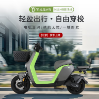移动端、京东百亿补贴：花小马 电动自行车M11H48v24ah星恒锂电采销实测续航对置双缸前碟刹TCS防滑NFC 车架终生质保 砾影清绿
