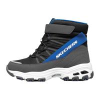Skechers斯凯奇绒绒靴儿童冬季雪地靴男童大棉鞋加绒加厚保暖童鞋