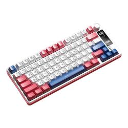 AOC GK300/GK320无线蓝牙有线三模键盘多功能屏显 机械手感拼色键盘电竞游戏电脑办公键盘