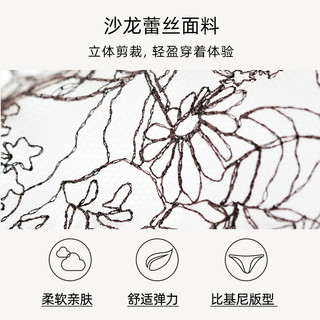 好奇蜜斯【洛恩】性感沙龙蕾丝内裤女低腰纯欲抗菌纯棉裆薄丁字裤