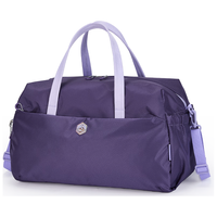 卡拉羊(KALA·Y)大容量旅行包休闲手提行李包出差便携轻便运动包干湿分离3013 葡萄紫 大包