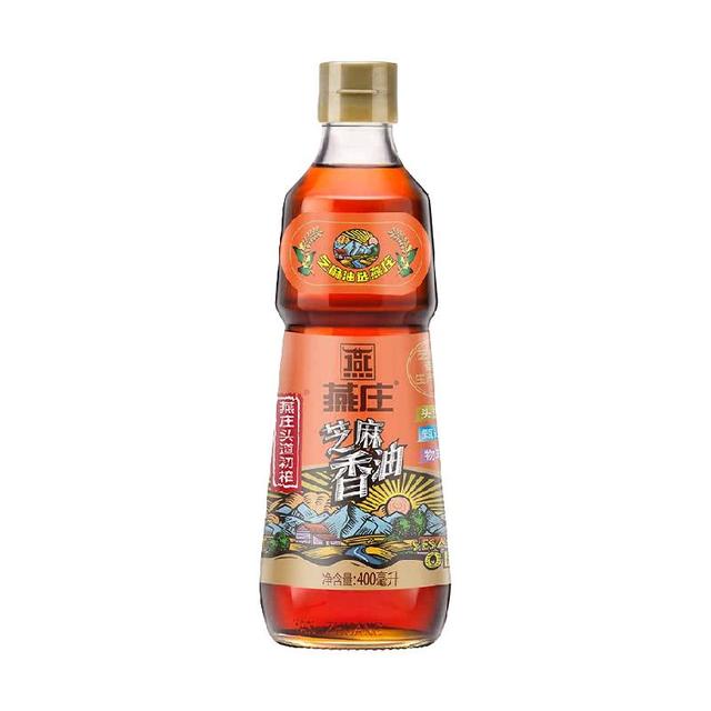88VIP、限地区：燕庄 头道初榨芝麻香油 400ml