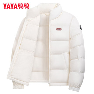 鸭鸭（YAYA）明星同款羽绒服女短款立领同款男秋冬装面包服小个子外套 1176A安哥拉红色(男女同款) XL 安哥拉红 XL

根据规则进一步简化为：
鸭鸭（YAYA）羽绒服女短款立领同款男秋冬装面包服小个子外套 1176A安哥拉红色 XL