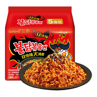 韩国三养双倍辣辣鸡肉味火鸡面方便面韩式泡面