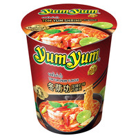 养养泰国冬阴功浓汤6杯面海鲜泡面汤面方便面宵夜速食 冬阴功清汤味70g*3杯