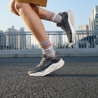 361°男鞋运动鞋赤焰5夏秋季透气减震户外徒步防滑耐磨男跑步鞋 格雷 42