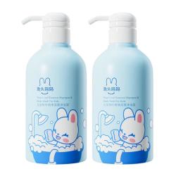 兔头妈妈 儿童洗发水沐浴露二合一 500g 2瓶