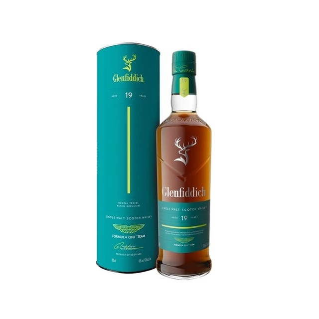 格兰菲迪 阿斯顿马丁F1 19年单一麦芽威士忌43%vol 700ml