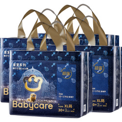 babycare 皇冠LALA裤皇室狮子王国拉拉裤婴儿超薄透气尿不湿