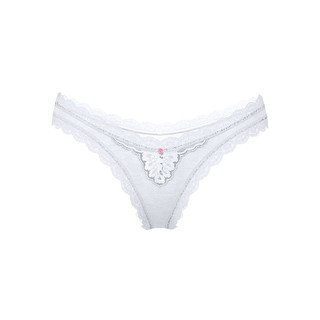 维密舒适简约日常性感丁字裤内裤女天蓝色 S