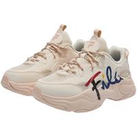 FILA 【泡泡鞋】女装FUSION透气休闲鞋老爹鞋女士低帮厚底潮鞋