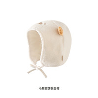 YeeHoO 英氏 可爱婴幼儿保暖护耳帽子  冬季男女宝宝仿羊羔绒帽