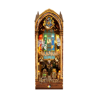 同趣哈利·波特联名霍格沃茨礼堂拼装积木玩具授权周边 霍格沃茨礼堂【配防尘罩】