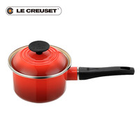 LE CREUSET 酷彩 56001144960000 珐琅钢奶锅 14cm 红色