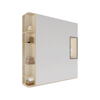 索菲亚衣柜 全屋22㎡套餐 卧室家具整体衣柜 电视机柜组合入户鞋柜 金 200cm以上