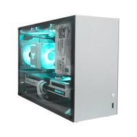 zzaw 小喆优品 C2M银色小型全铝MATX主板机箱
