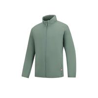 乔丹山神金标P棉服男外套秋冬季保暖立领风衣男夹克户外冲锋运动服 罗勒绿 【金标P棉】立领男 L