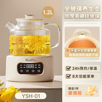 博乐宝 2025年新款全玻璃恒温养生壶家用多功能办公室小型电热水壶