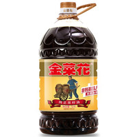 金菜花 纯正菜籽油 5L 非转基因压榨菜籽油