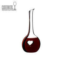 RIEDEL 醴铎 祝福型水晶玻璃醒酒器酒杯组合 5个 红黑条纹