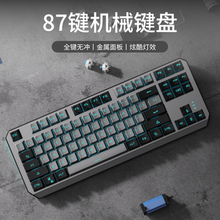  EWEADN/前行者 电竞 机械键盘鼠标套装  RGB灯光、蓝光、30种灯光效果 黑色、黑灰双拼 黑轴