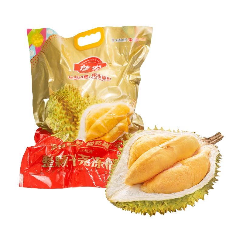  Goodfarmer/佳农 冷冻液氮 越南干尧榴莲  1501-2000g 整颗 3-4斤