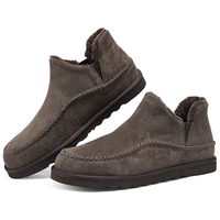 SKECHERS/斯凯奇 加绒 男士雪地靴 45 尺码偏大,拍小一/半码 棕褐色/TAN