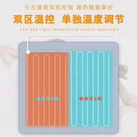红豆红豆电热毯双人双控调温加厚大单人单控宿舍电褥子家用无辐射 毛毯面料单控高低档长1.5宽1.2米