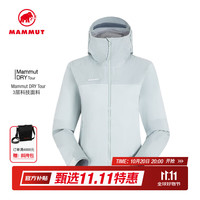 MAMMUT 猛犸象 Ducan 女士户外舒适保暖防风防水硬壳夹克外套冲锋衣 鼠尾草绿 S