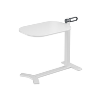 乐歌(Loctek)床边桌升降床上电脑桌可移动适宜家用懒人沙发茶几T03雅白