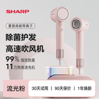 夏普 吹风机负离子护发静音速干家用筒高速大风力电吹风宿舍用学生