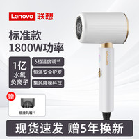 联想 Lenovo 吹风机家用大风力负离子护发静音速干大功率吹头发电吹风筒