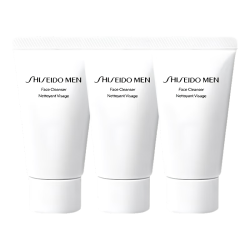 SHISEIDO 资生堂 新男士洁面膏30ml*3净彻油光水感洁净