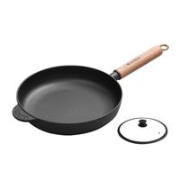 EDGING 典匠 煎锅(26cm、不粘、无涂层、铸铁)