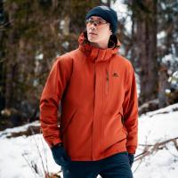 Pioneer Camp 拓路者 暴雨级秋季款连帽冲锋衣单冲无内胆防水外套男女款户外探险登山服