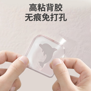 门把手防撞贴硅胶静音垫冰箱门贴门挡条防碰撞柜门后颗粒墙贴