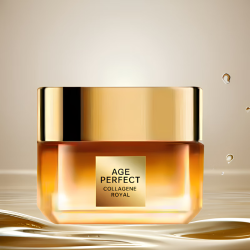 L'OREAL PARIS 巴黎欧莱雅 第二代小蜜罐滋润版 金致臻颜花蜜胶原面霜 30ml