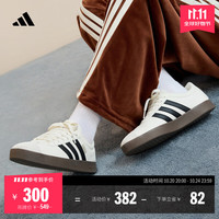 adidas 阿迪达斯 运动板鞋 JQ1501 汉玉白/黑色/树脂黄 38