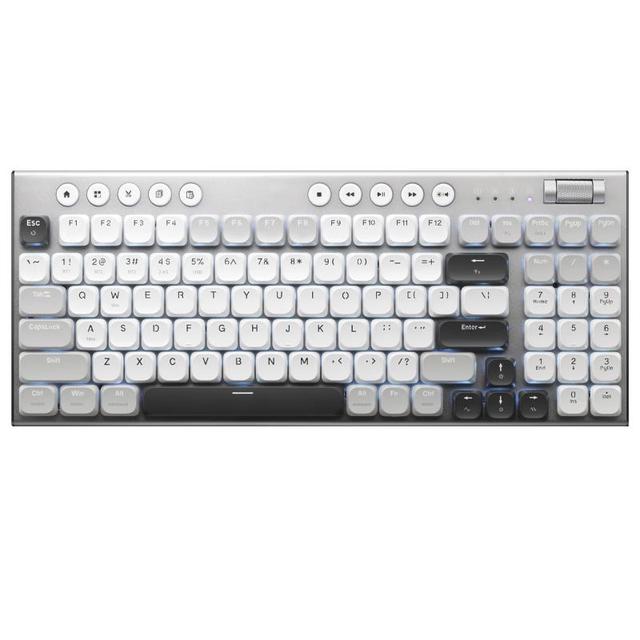 雷神 ThundeRobot K96 96键 三模机械键盘 土星风暴 矮红轴 白光