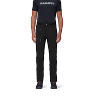 MAMMUT Taiss男防风防泼水软壳裤户外徒步 0001-黑色 4