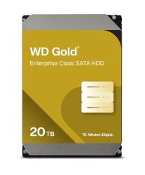西部数据 Gold 20TB 企业级 8cm SATA接口硬盘 7200RPM转速 512MB缓存 WD203KRYZ 金盘