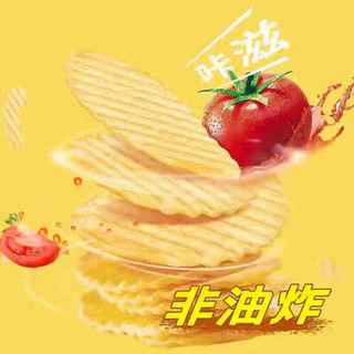  Orion/好丽友 非油炸 薯片  【薯愿】韩国泡菜味【5包】 袋装