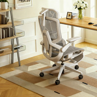 乐瓦ENOVA智慧家护腰人体工学椅久坐宿舍舒适电脑办公座椅电竞椅 【标准版】墨妍黑【万向4D上翻扶手+4D护腰】无脚踏+无坐深滑动