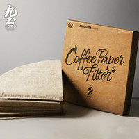 九土 JOTO V60滤杯架 黄铜手冲咖啡滴漏滤杯架 斜臂 2号滤纸 单包40枚入