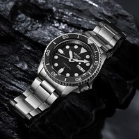 PLUS会员：SEIKO 精工 5号系列 100米防水机械男士腕表  SRPD55K1