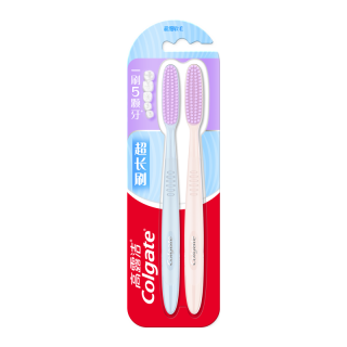  Colgate/高露洁 高效清洁 成人牙刷  2支