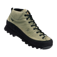 CRISPI 意大利户外登山鞋男中帮防滑耐磨徒步鞋女摩纳哥经典秋冬 卡其色(偏绿) 41