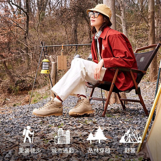  CRISPI 防滑耐磨 男士登山鞋  卡其色(偏绿) 通用 41